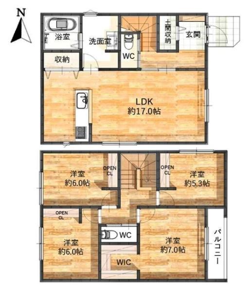 東浦町緒川新築戸建全2棟B棟
