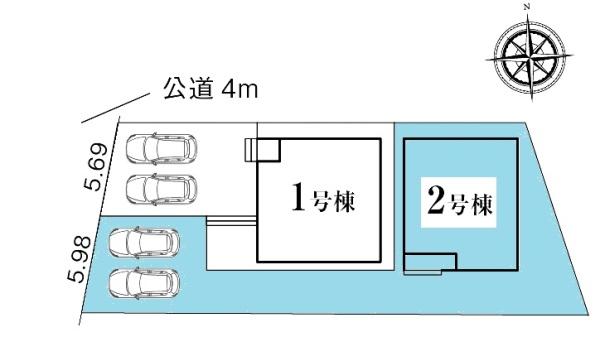 豊明市二村台新築戸建全2棟2号棟