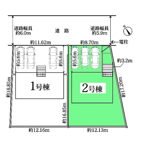 阿久比町草木新築戸建全2棟2号棟