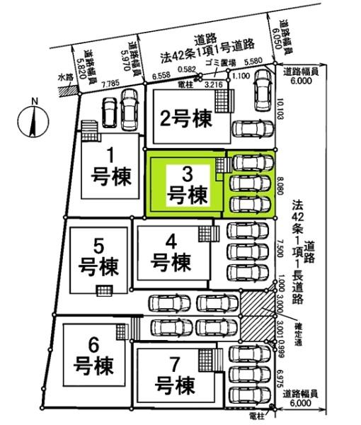 東海市加木屋町新築戸建全7棟3号棟