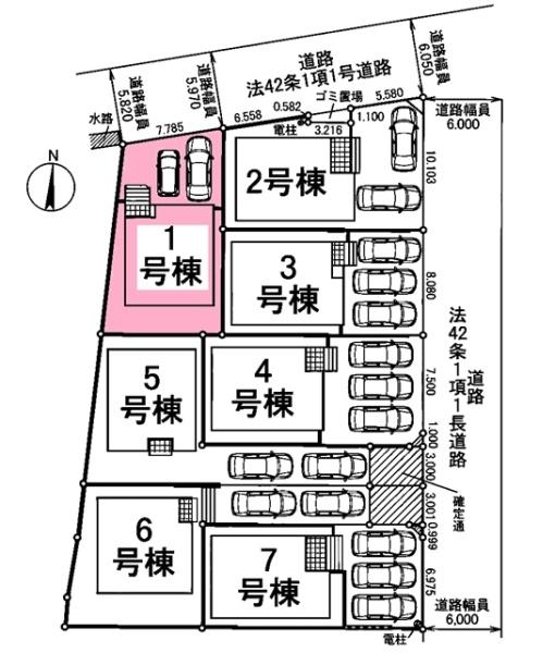 東海市加木屋町新築戸建全7棟1号棟