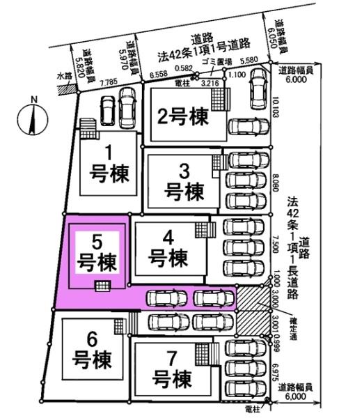 東海市加木屋町新築戸建全7棟5号棟