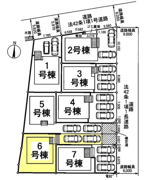 東海市加木屋町新築戸建全7棟6号棟