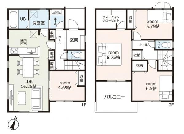 大府市柊山町新築戸建全2棟1号棟