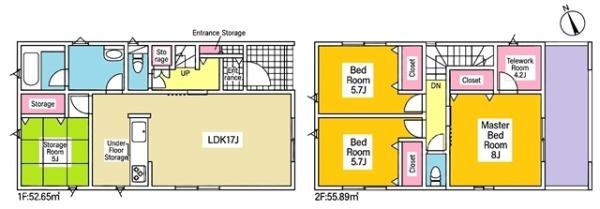 豊橋市石巻西川町新築戸建全3棟3号棟