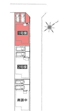 岡崎市矢作町新築戸建全3棟1号棟