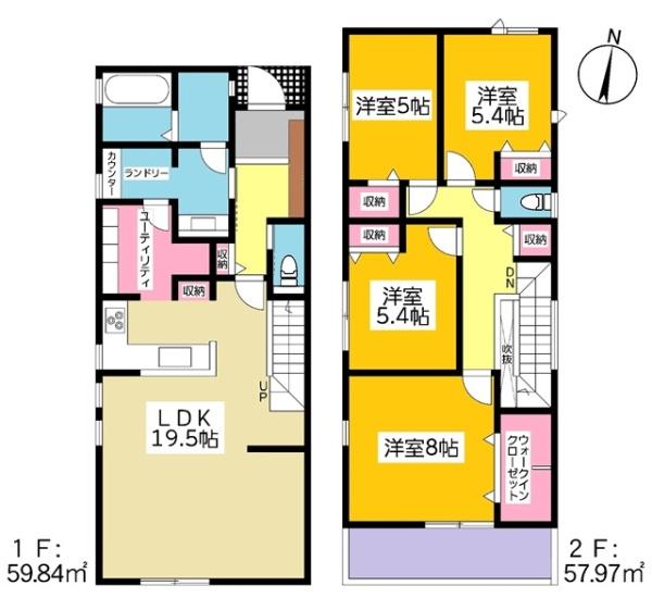 豊田市畝部西町新築戸建全8棟1号棟