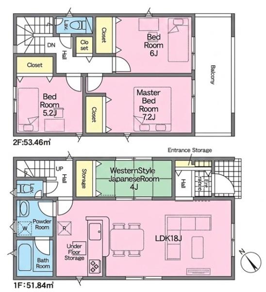 豊田市駒場町新築戸建全3棟1号棟