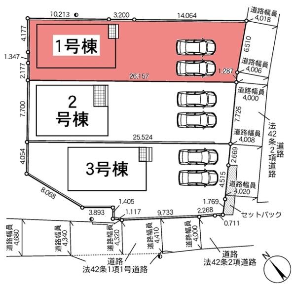豊田市駒場町新築戸建全3棟1号棟