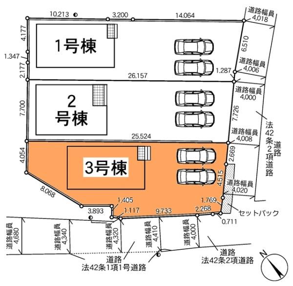 豊田市駒場町新築戸建全3棟3号棟