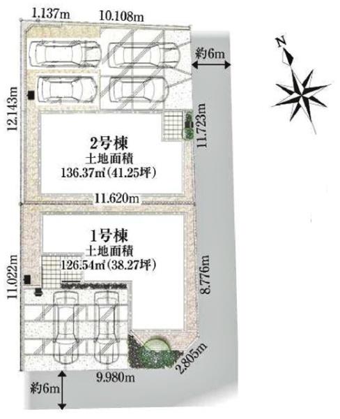 岡崎市井田町新築戸建全2棟2号棟