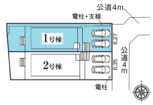 豊明市阿野町新築戸建全2棟1号棟