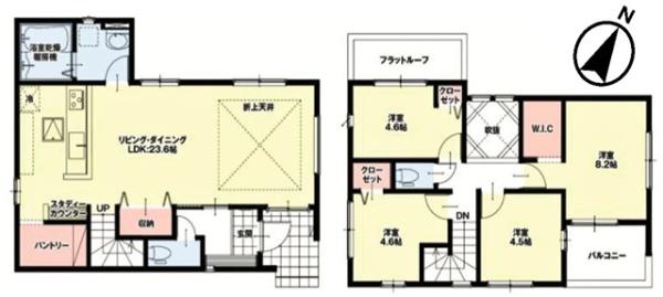 豊田市平戸橋町新築戸建全5棟1号棟