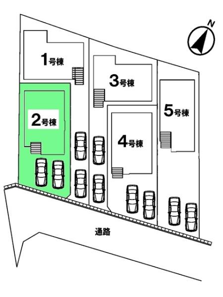豊田市平戸橋町新築戸建全5棟2号棟
