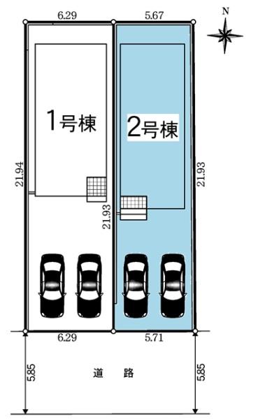 豊田市神池町新築戸建全2棟2号棟