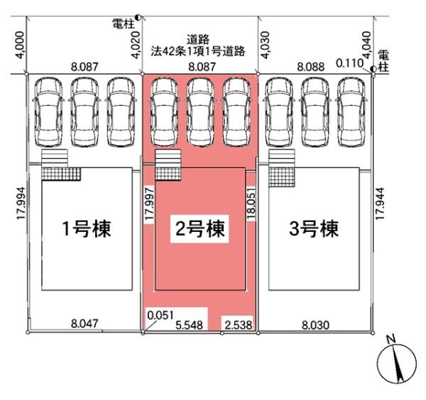 蒲郡市大塚町新築戸建全3棟2号棟
