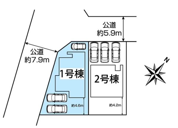 豊田市高美町新築戸建全2棟1号棟