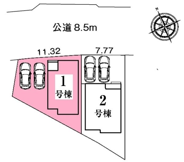 豊田市市木町新築戸建全2棟1号棟