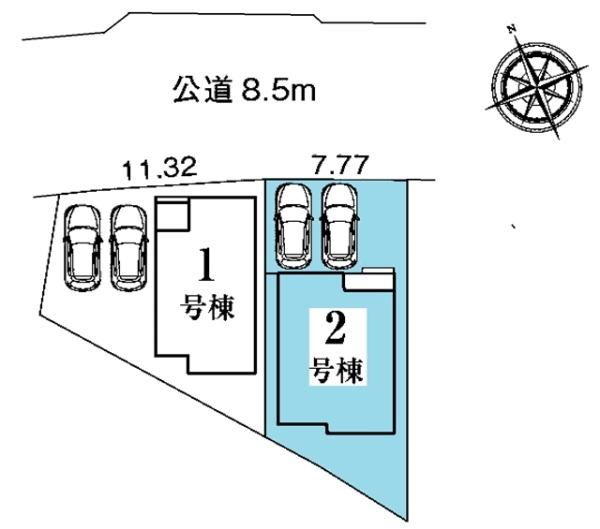 豊田市市木町新築戸建全2棟1号棟