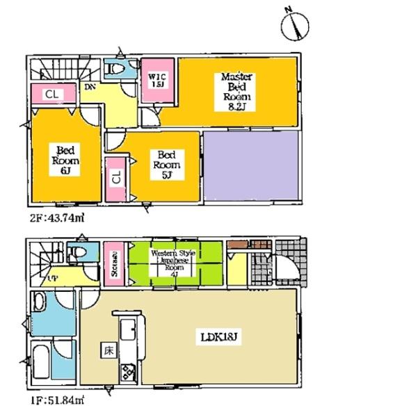 西尾市平口町新築戸建全5棟3号棟