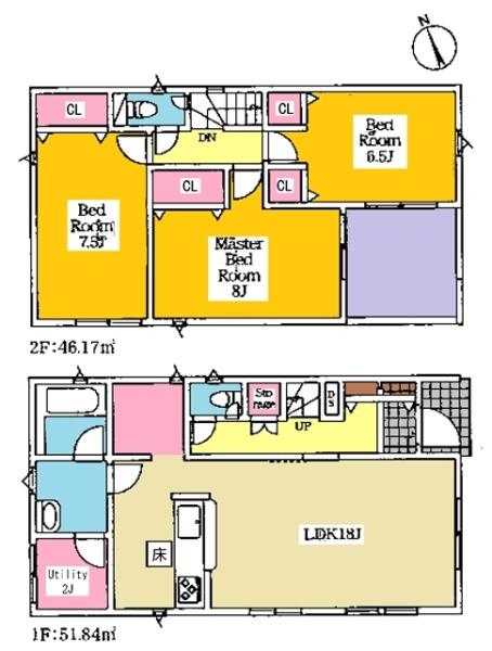 西尾市平口町新築戸建全5棟4号棟