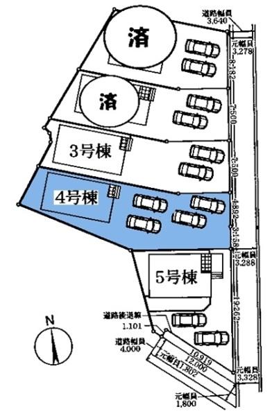 西尾市平口町新築戸建全5棟4号棟