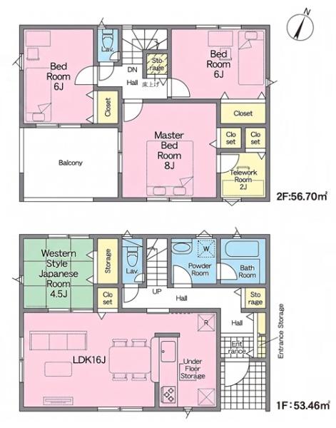 日進市赤池町新築戸建全5棟1号棟