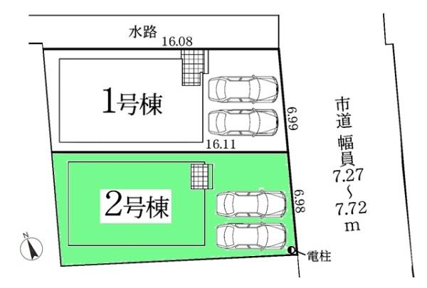 岡崎市鴨田町新築戸建全2棟2号棟