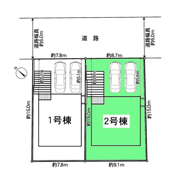 岡崎市滝町新築戸建全2棟2号棟