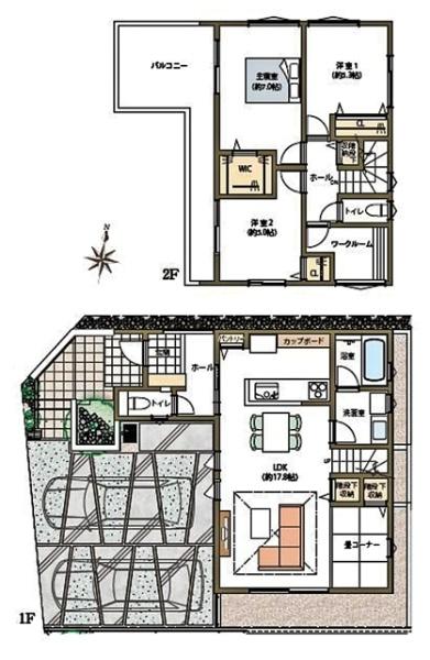 岡崎市竜美北新築戸建全2棟1号棟