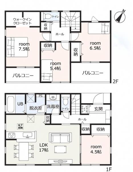 豊田市本町新築戸建全2棟1号棟