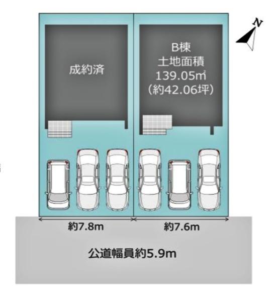 岡崎市中島西町新築戸建全2棟B棟