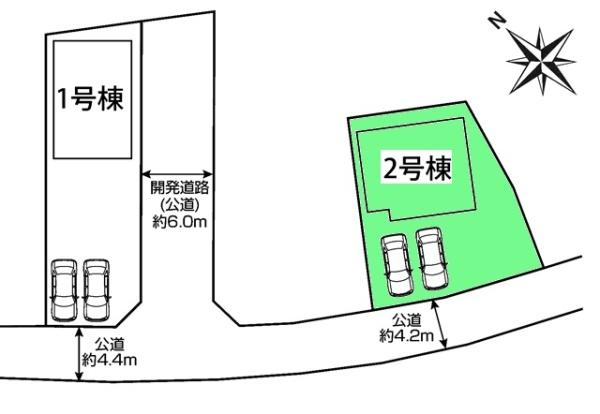 岡崎市昭和町新築戸建全2棟2号棟