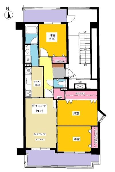 ・コープ野村新安城Ｂ棟