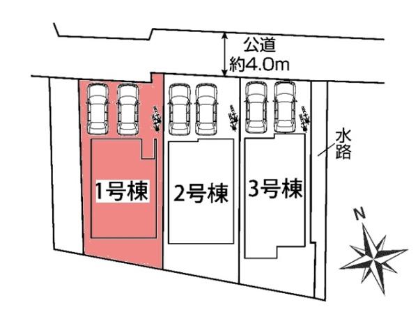 岡崎市土井町新築戸建全3棟1号棟
