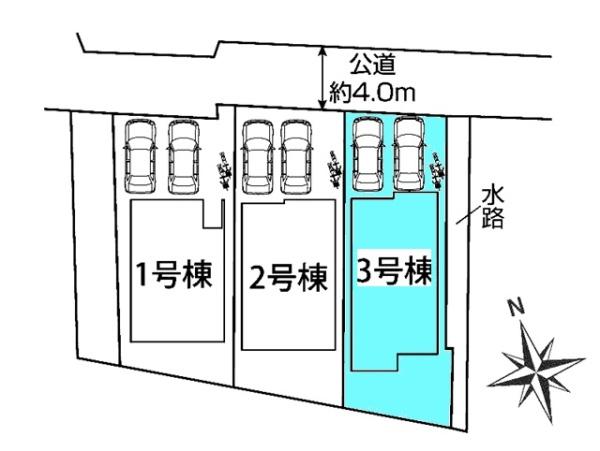 岡崎市土井町新築戸建全3棟3号棟