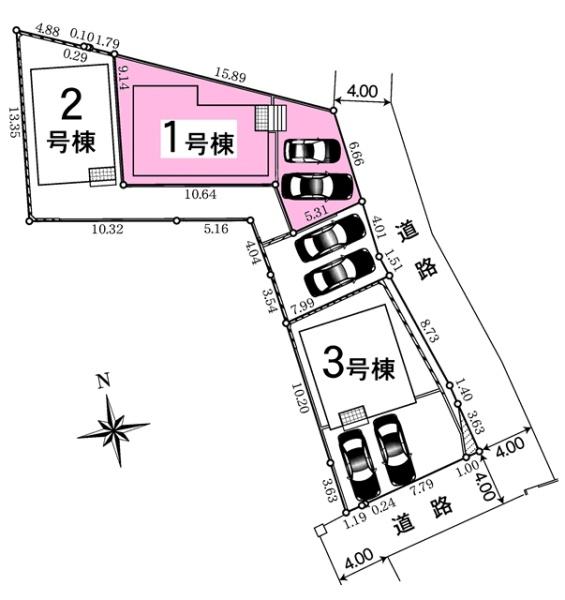 岡崎市若松町新築戸建全3棟1号棟