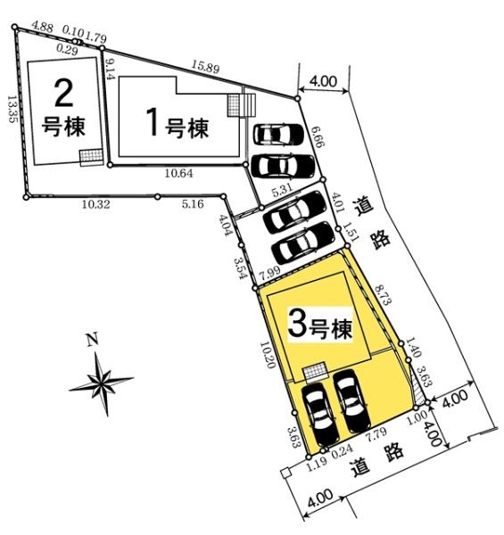岡崎市若松町新築戸建全3棟3号棟