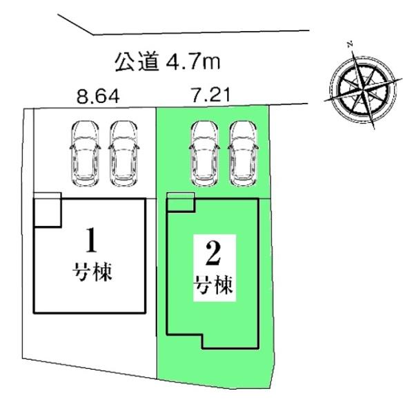 蒲郡市形原町新築戸建全2棟2号棟