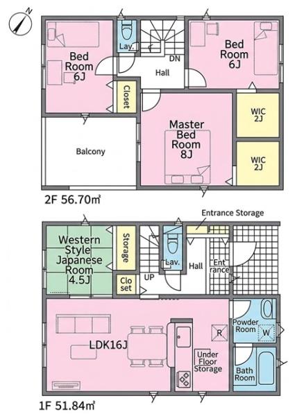 大府市朝日町新築戸建全5棟5号棟