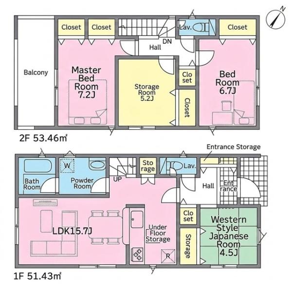 大府市朝日町新築戸建全5棟2号棟