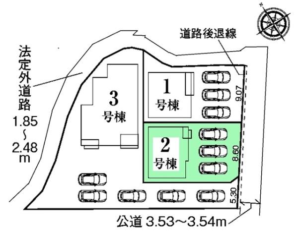 蒲郡市形原町新築戸建全3棟2号棟