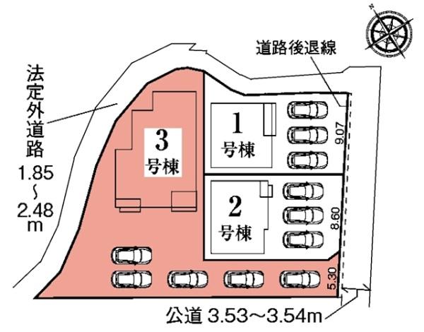 蒲郡市形原町新築戸建全3棟3号棟