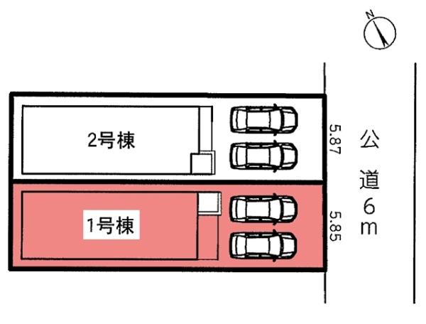 安城市城南町新築戸建全2棟1号棟
