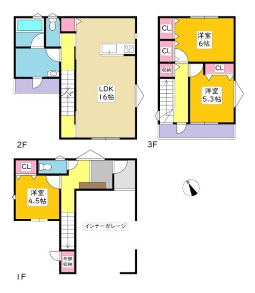 豊川市牛久保駅通新築戸建全1棟
