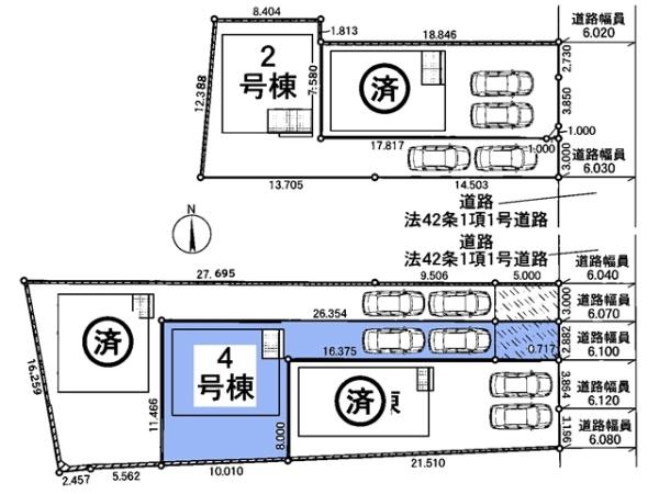 豊田市井上町新築戸建全5棟4号棟
