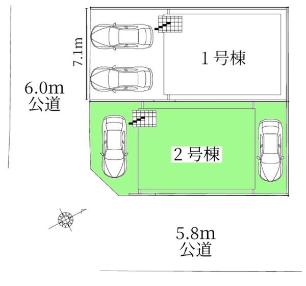 豊田市畝部東町新築戸建全2棟　2号棟
