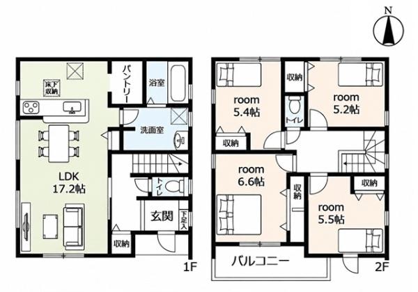 蒲郡市形原町新築戸建全4棟2号棟