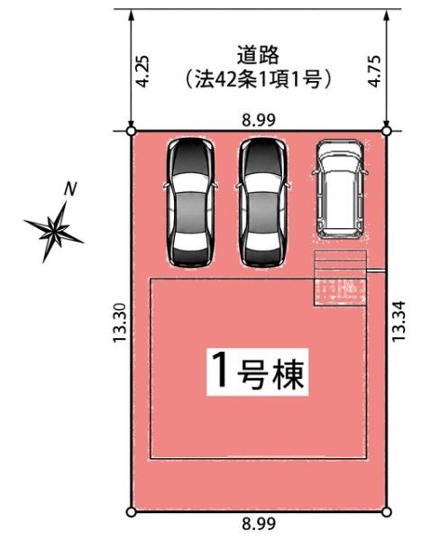 岡崎市上地町新築戸建全1棟