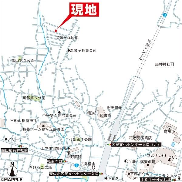 広島市安佐北区可部６丁目の土地